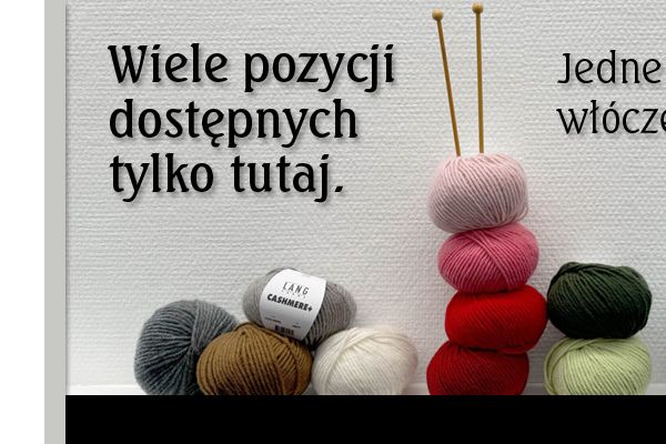 Więcej…Włóczki Lang Yarns - czy warto?