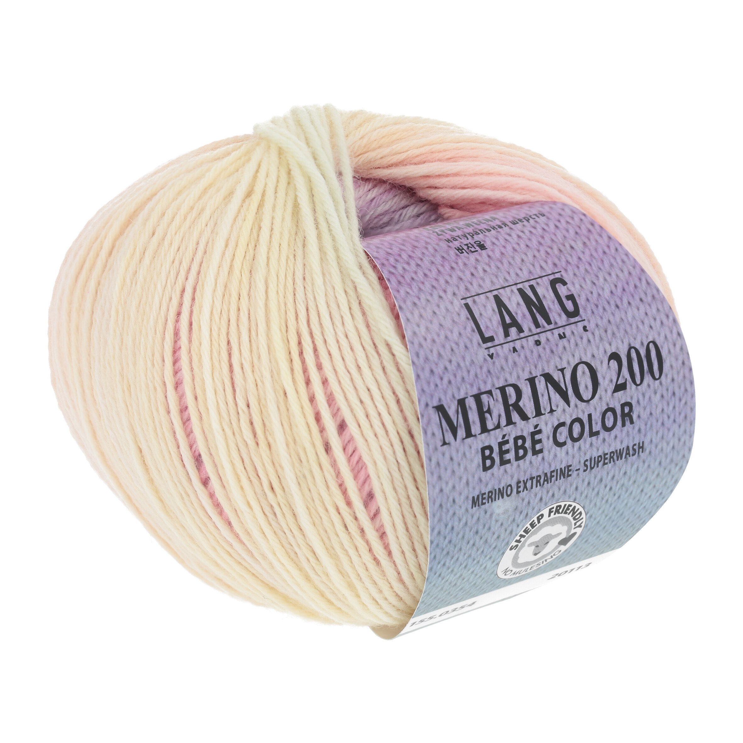 włóczka MERINO 200 BEBE COLOR - 354