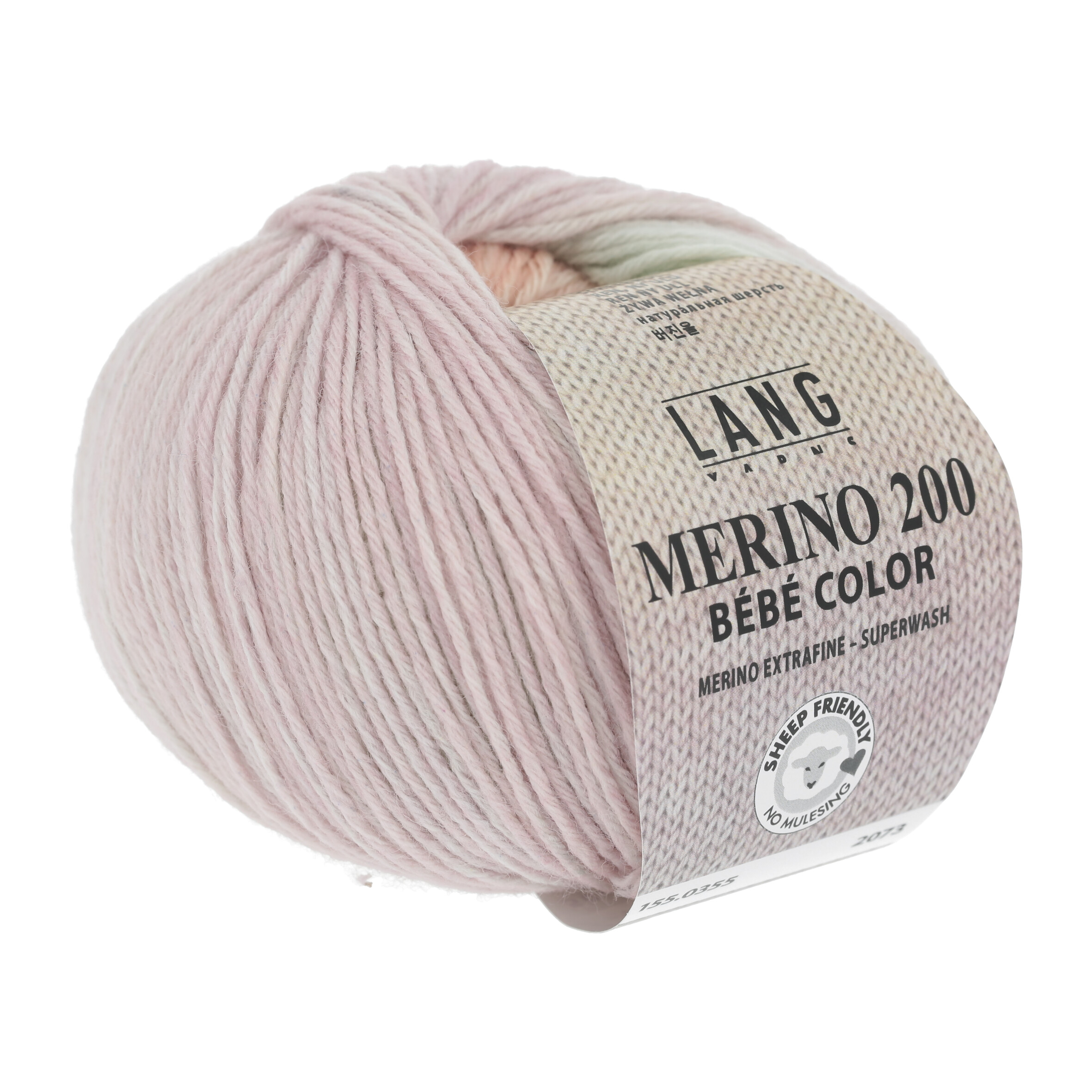 włóczka MERINO 200 BEBE COLOR - 355