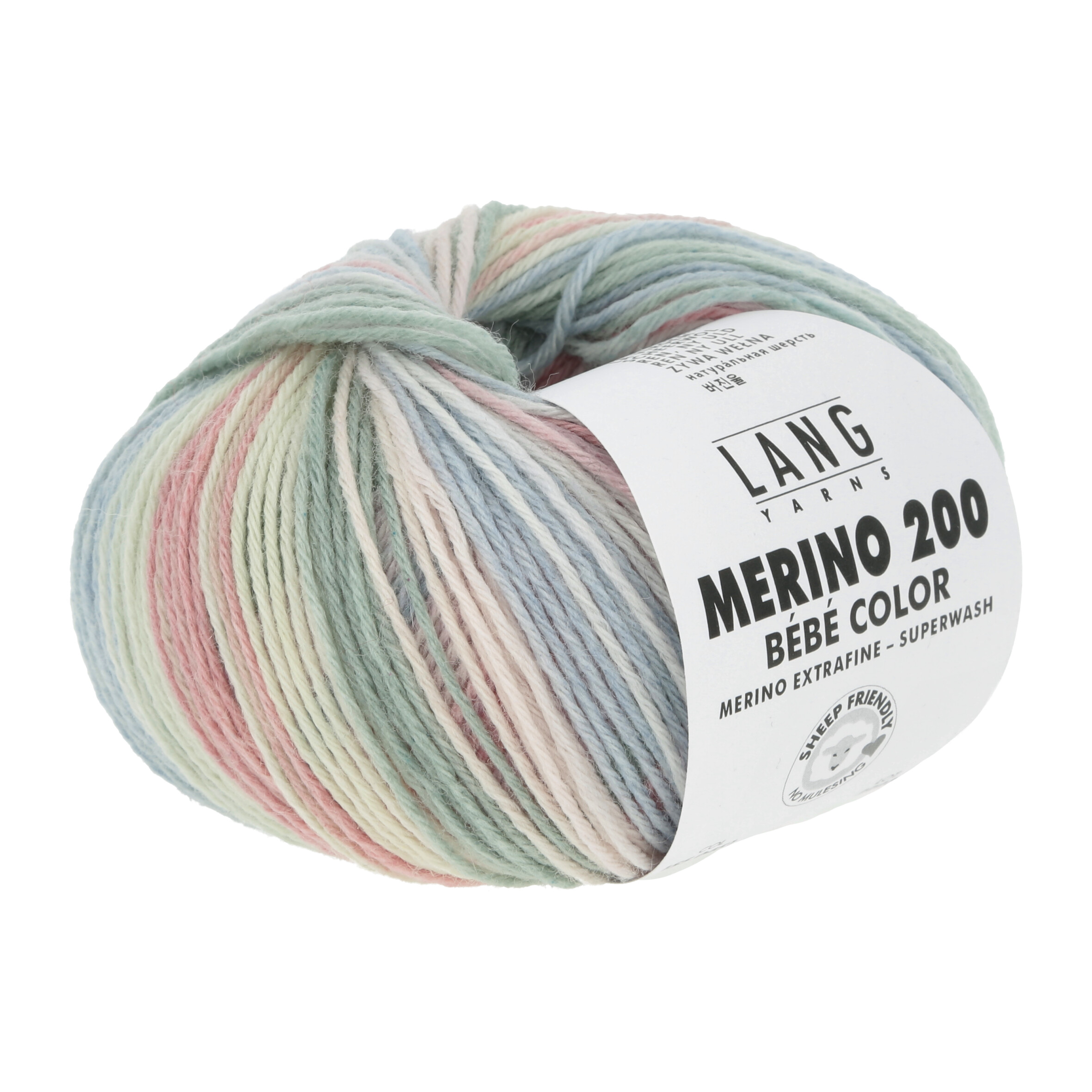 włóczka MERINO 200 BEBE COLOR - 451