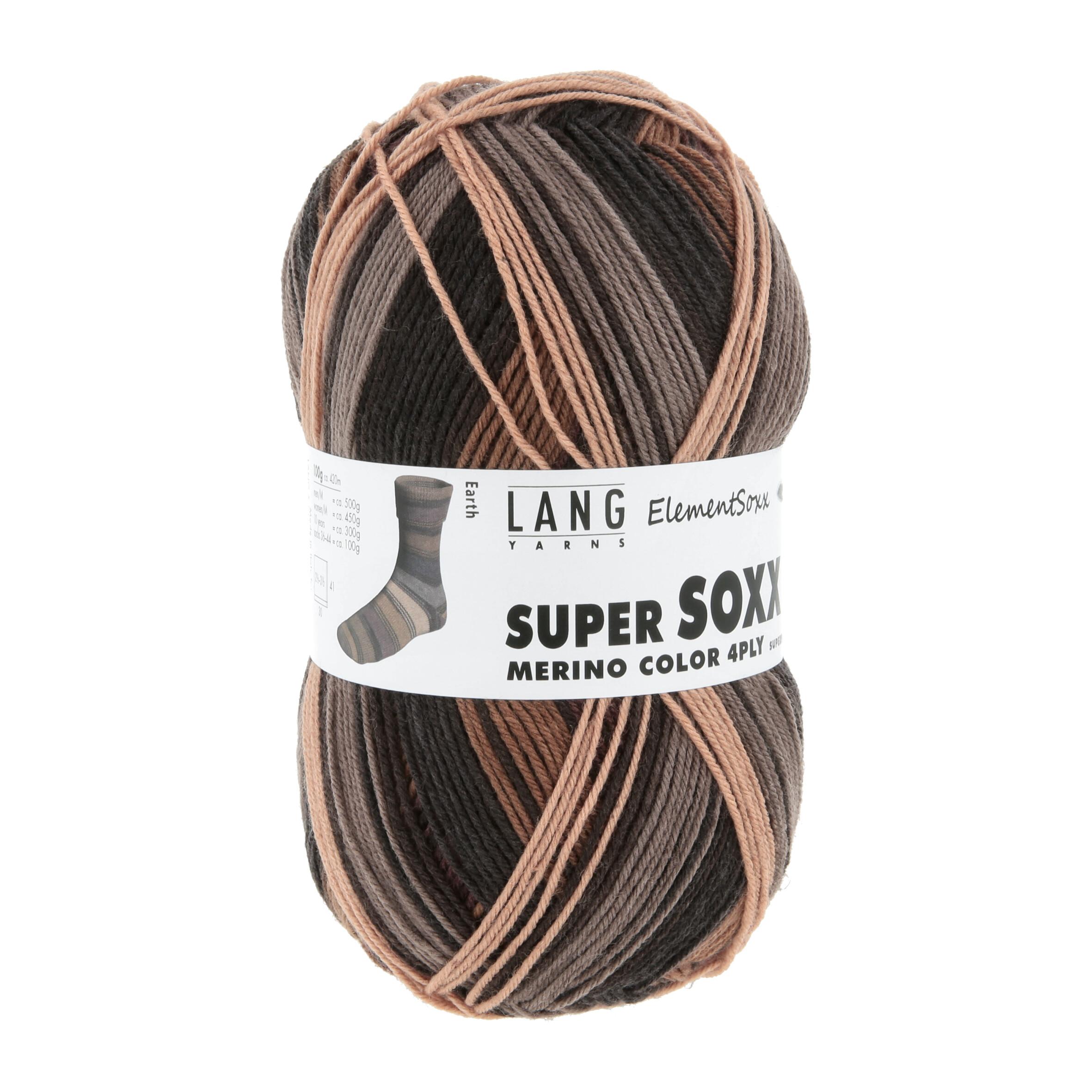 włóczka SUPER SOXX MERINO COLOR 4-PLY - 0525