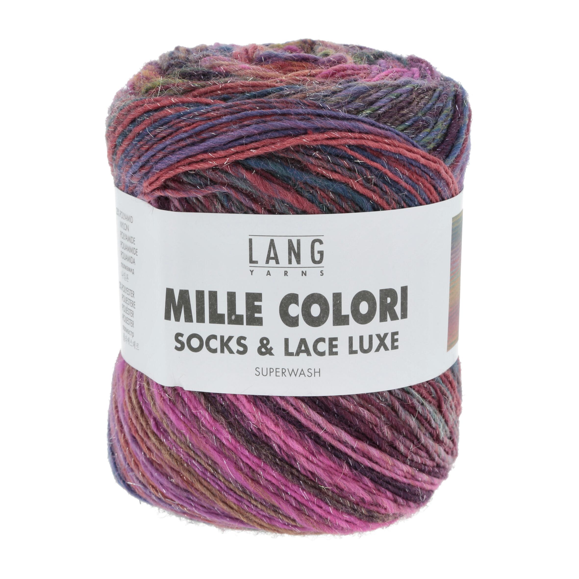 włóczka  MILLE COLORI SOCKS & LACE LUXE - 206