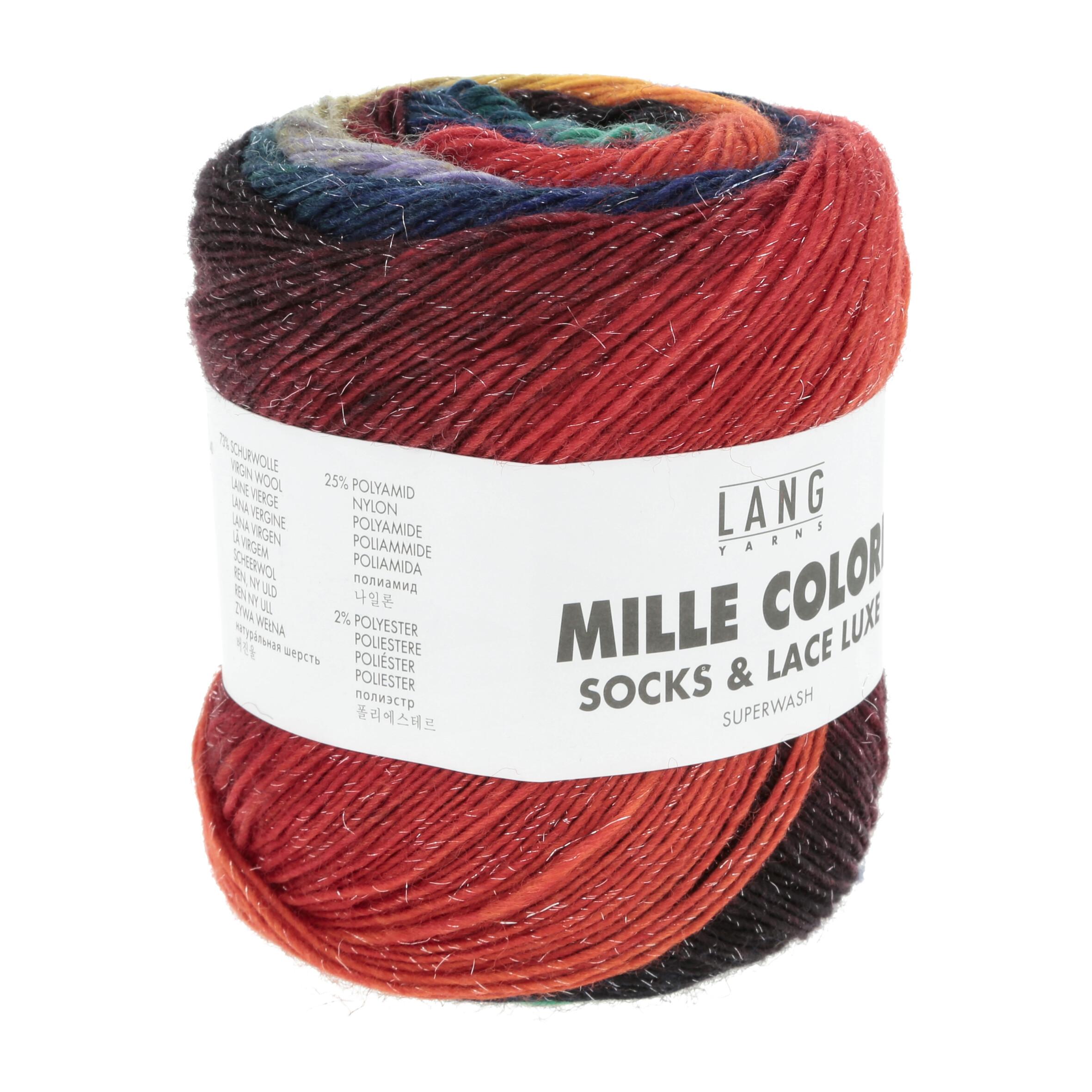 włóczka  MILLE COLORI SOCKS & LACE LUXE - 208