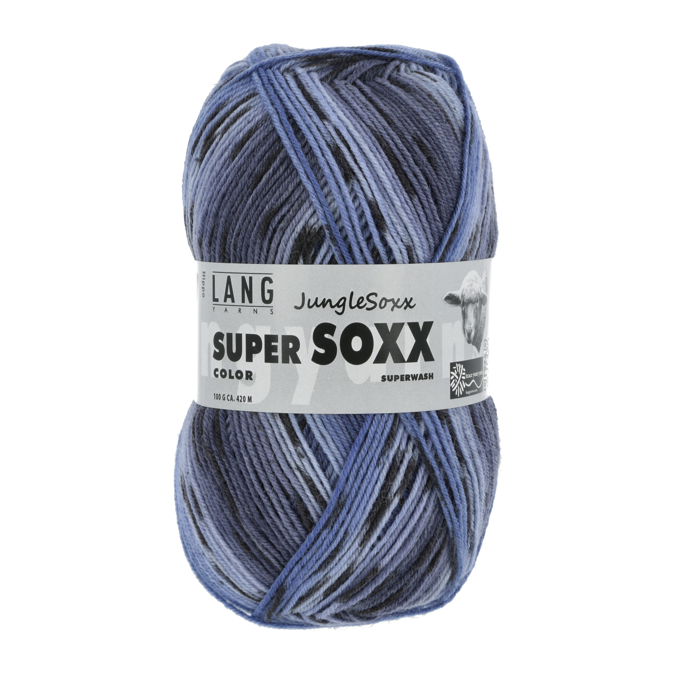 włóczka SUPER SOXX COLOR 4-FACH - 273