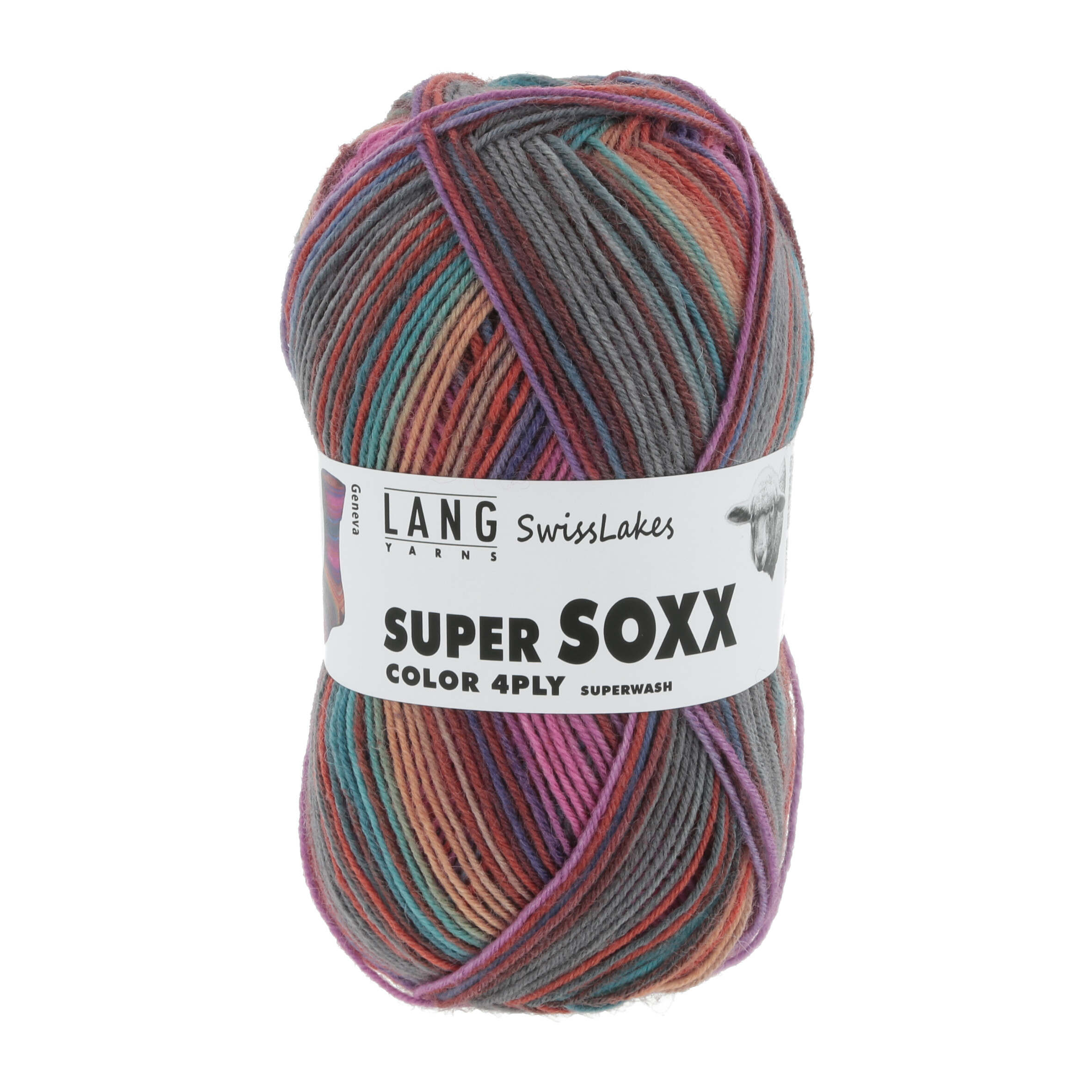 włóczka SUPER SOXX COLOR 4-FACH - 362