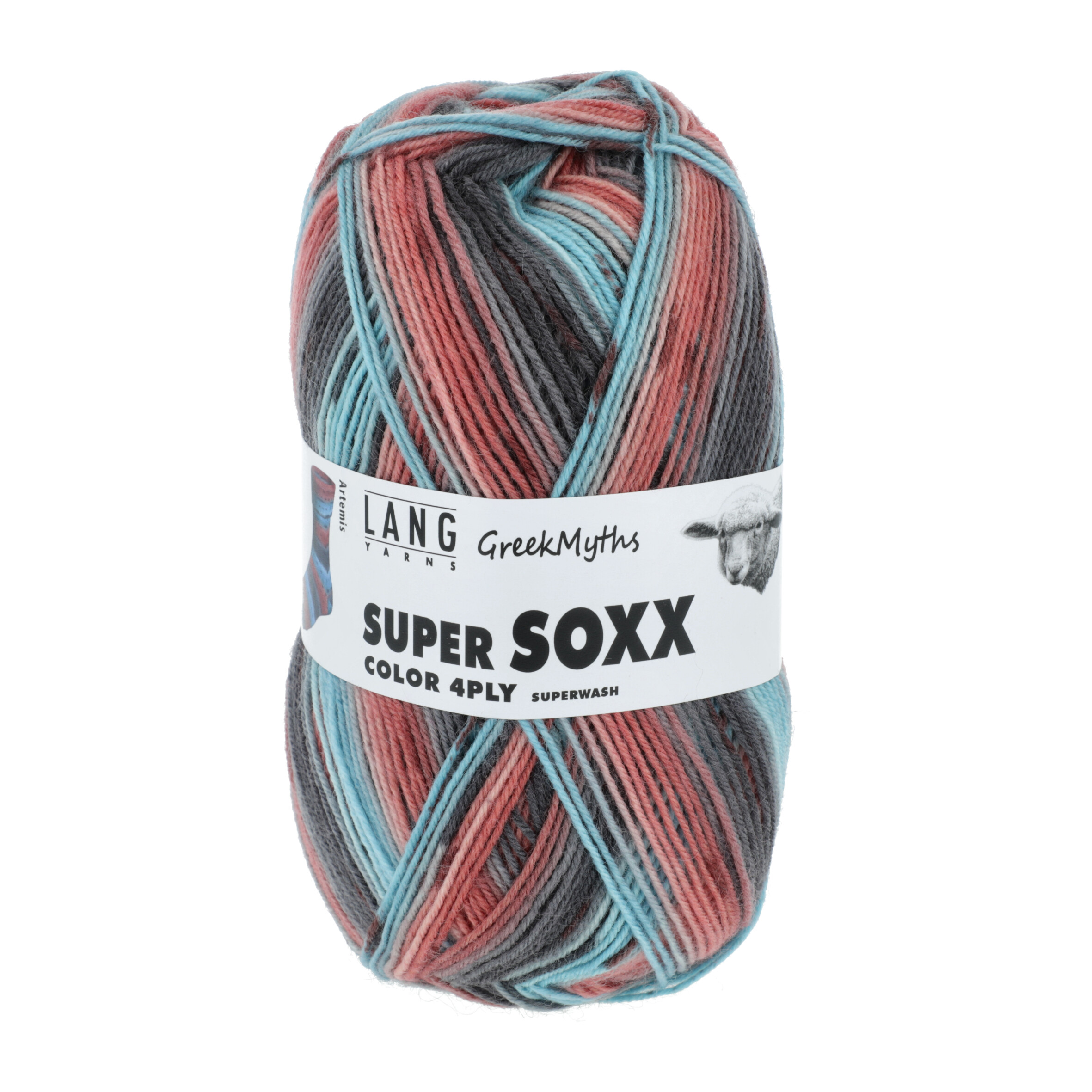 włóczka SUPER SOXX COLOR 4-FACH - 363