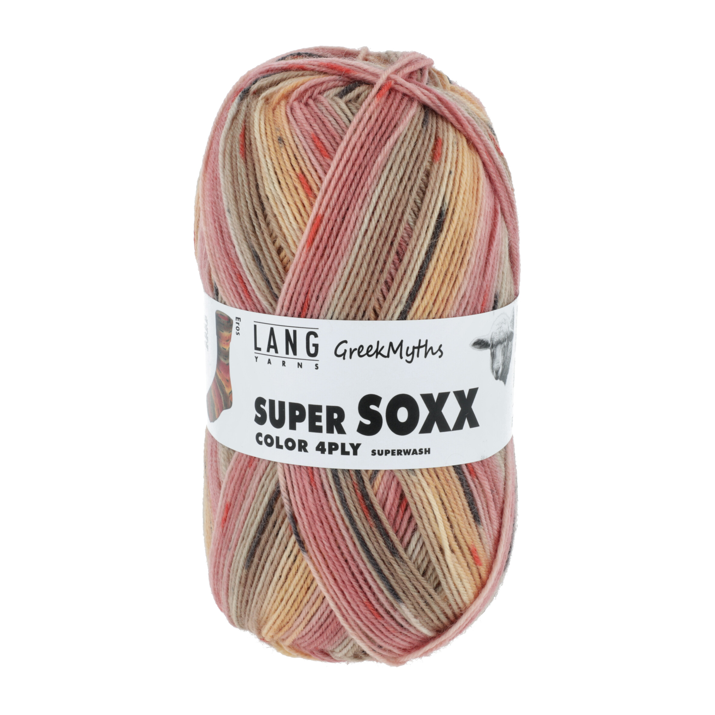włóczka SUPER SOXX COLOR 4-FACH - 367
