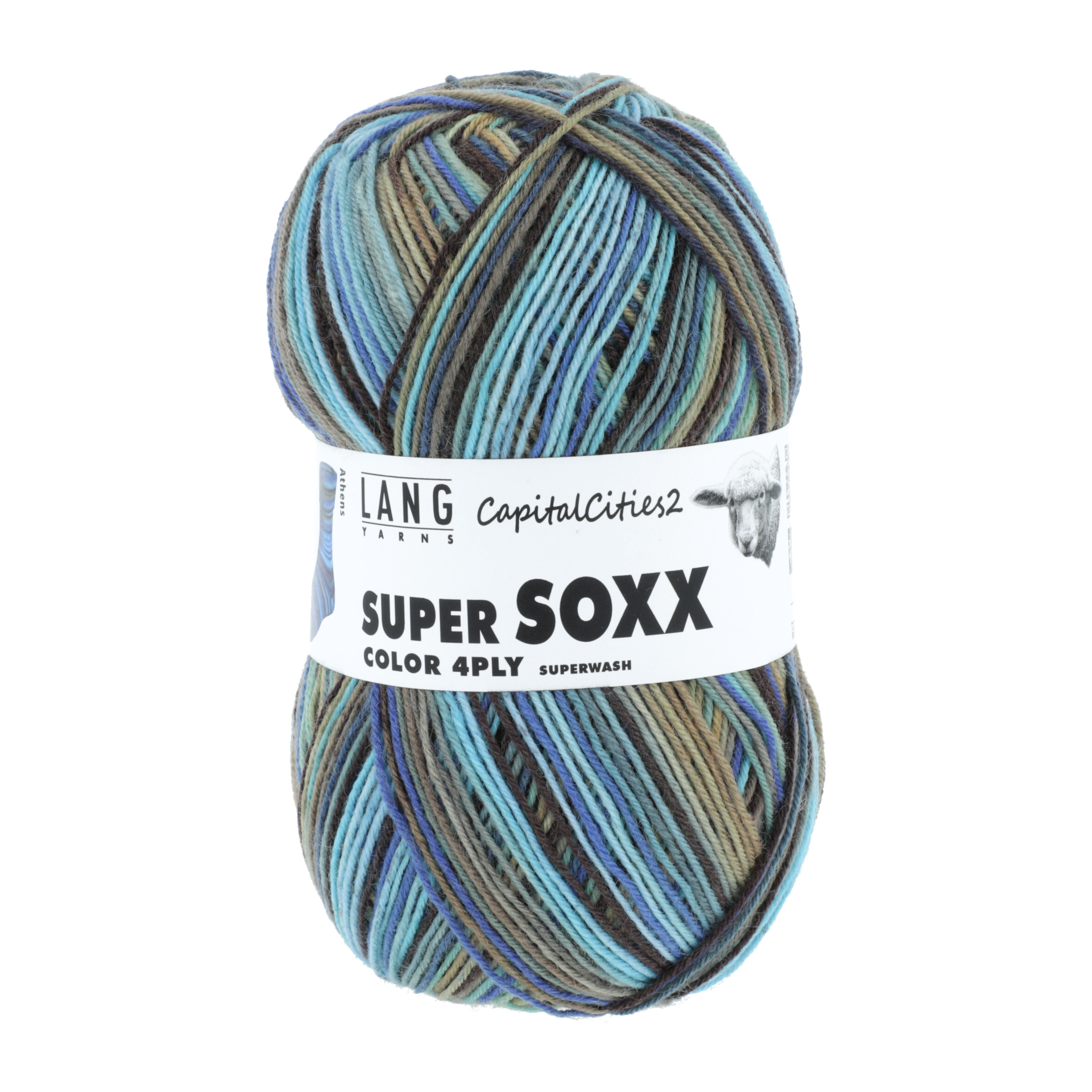 włóczka SUPER SOXX COLOR 4-FACH - 385