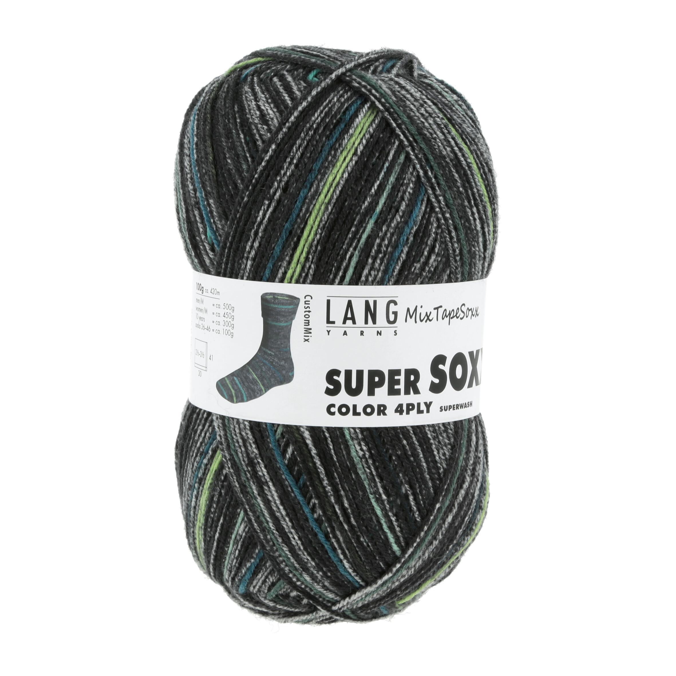 włóczka SUPER SOXX COLOR 4-FACH - 0453