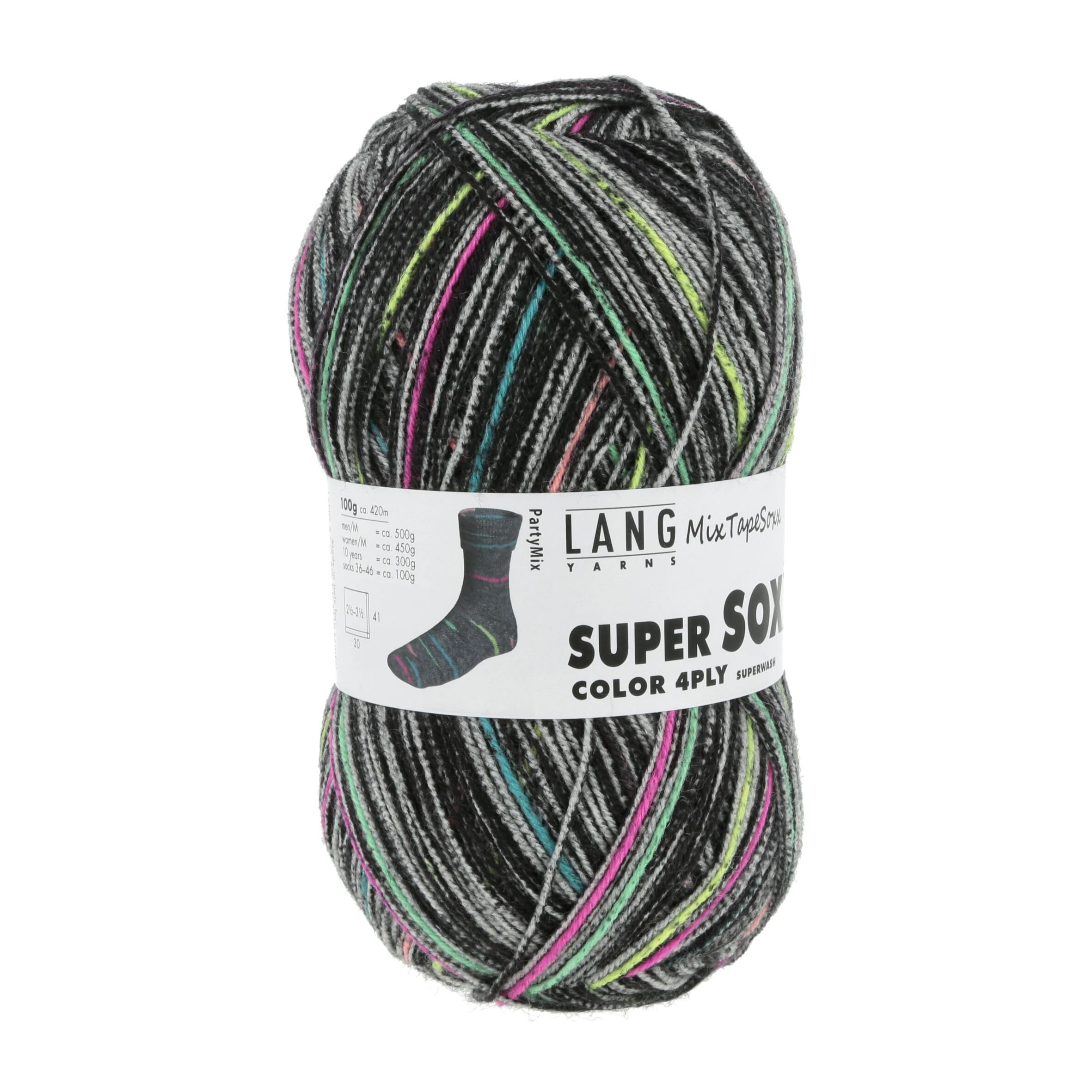 włóczka SUPER SOXX COLOR 4-FACH - 0456