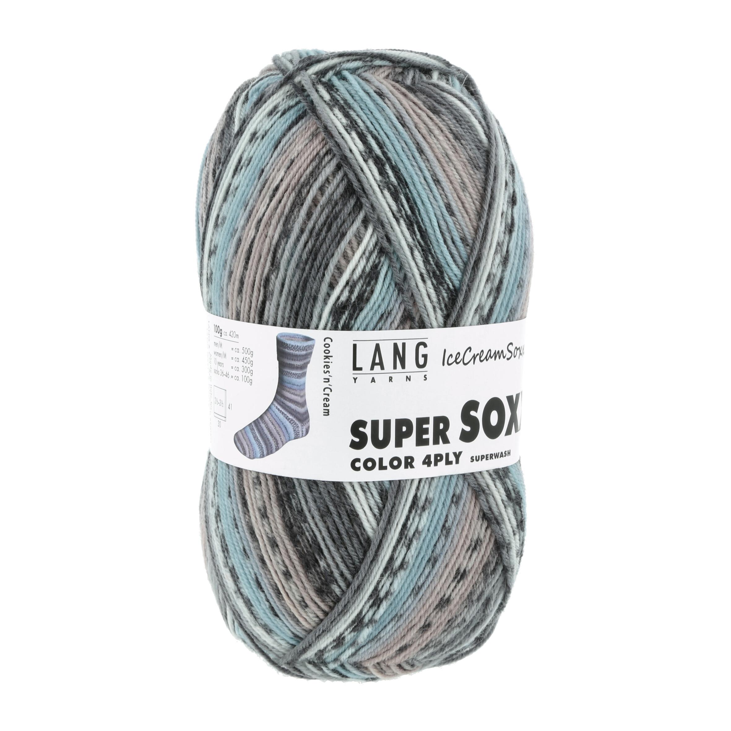 włóczka SUPER SOXX COLOR 4-FACH - 476