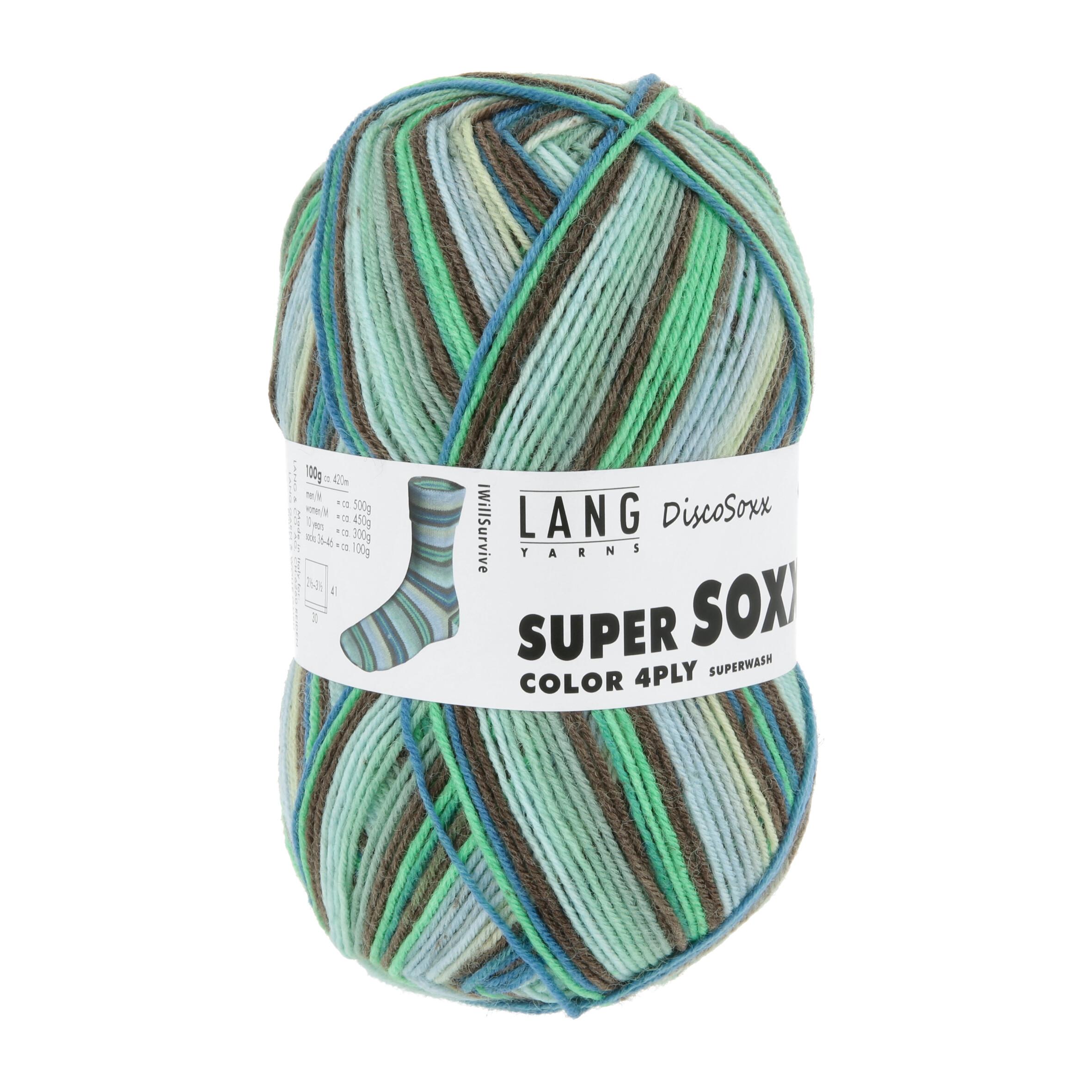 włóczka SUPER SOXX COLOR 4-FACH - 520