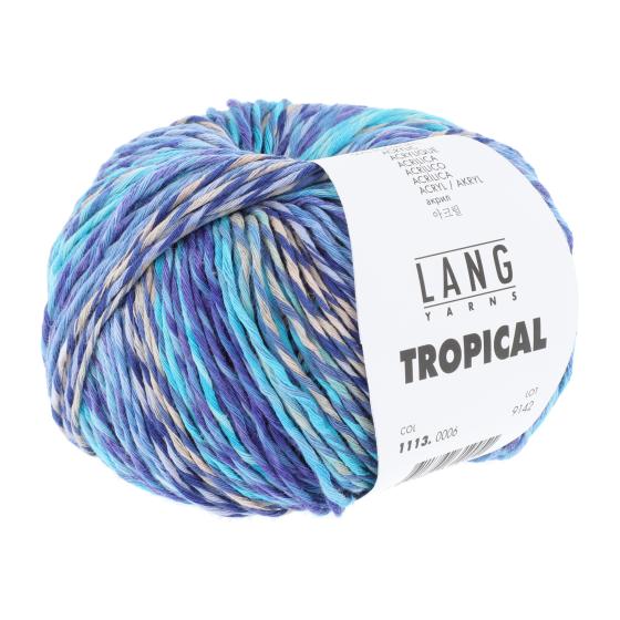 1113 0006 LANGYARNS Tropical 3 Print