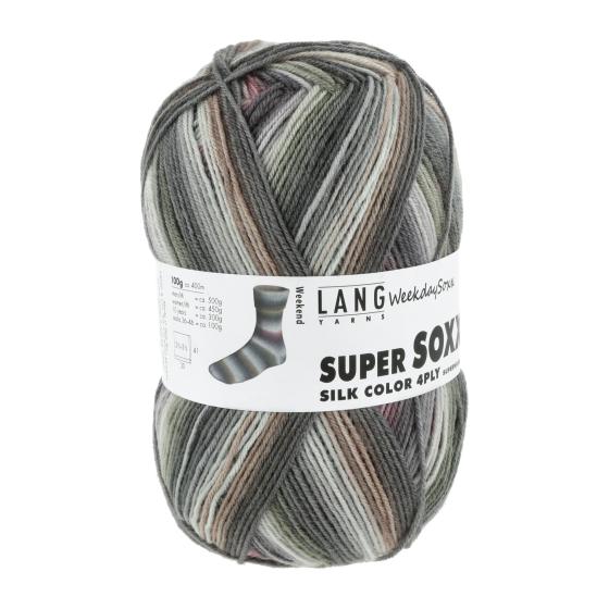 666 0468 LANGYARNS SuperSoxxSilk 3 Print