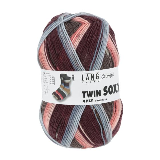 909 0317 LANGYARNS TwinSoxx4Ply 3 Print