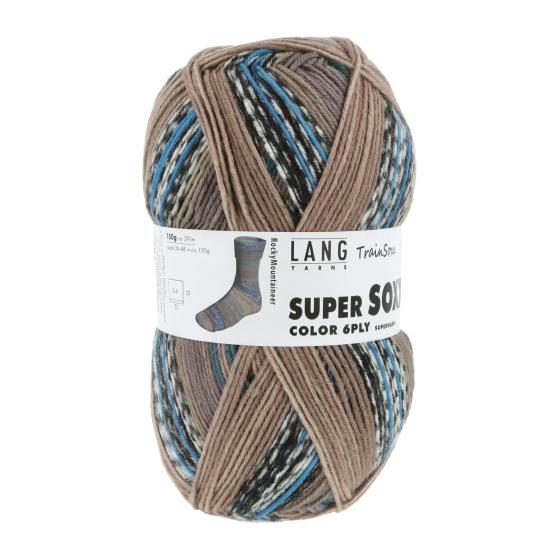 910 0488 LANGYARNS SuperSoxxColor6Ply 3 Print
